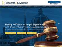 Tablet Screenshot of islawyers.com